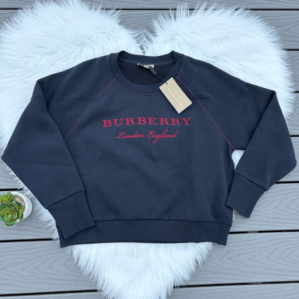 Burberry Logo Crewneck Sweatshirt